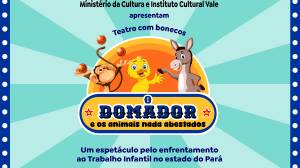 Ministério da Cultura e Instituto Cultural Vale apresentam espetáculo teatral em escolas do sudeste do Pará