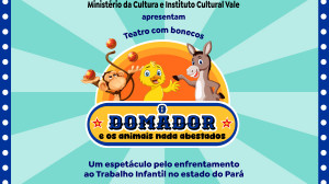 Ministério da Cultura e Instituto Cultural Vale apresentam espetáculo teatral em escolas do sudeste do Pará